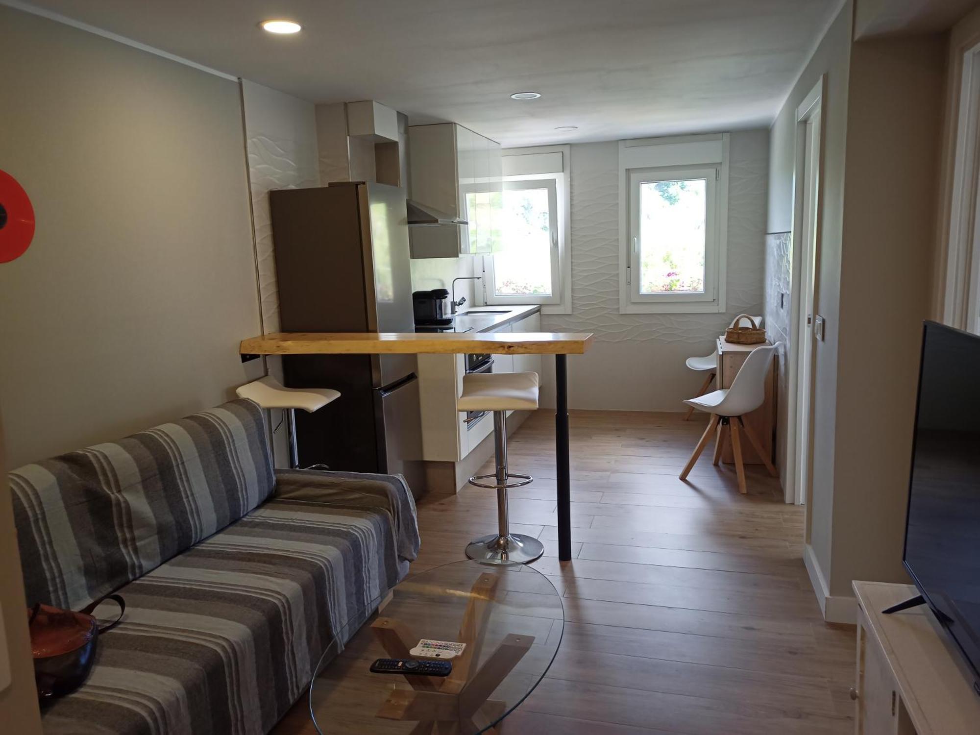 Apartamento Con Vistas Al Rio 贝坦索斯 外观 照片